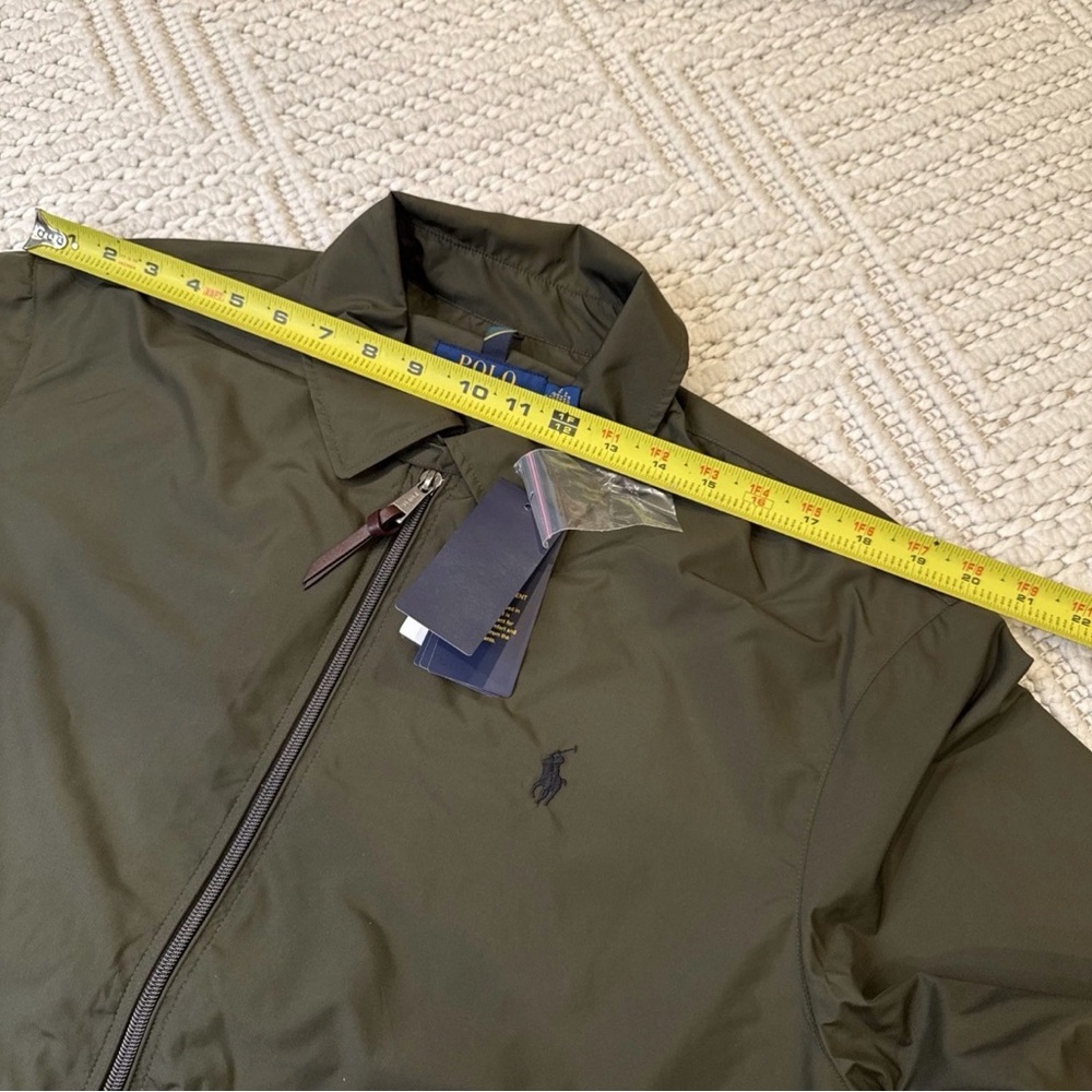 Ralph Lauren Packable Windbreak Jacket Olive Medi… - image 7